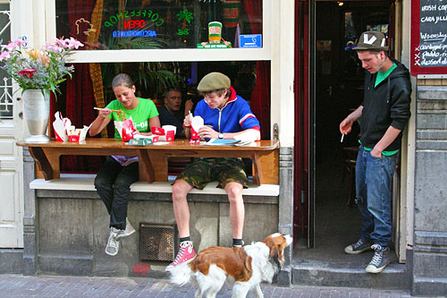 Foto Amsterdam street life